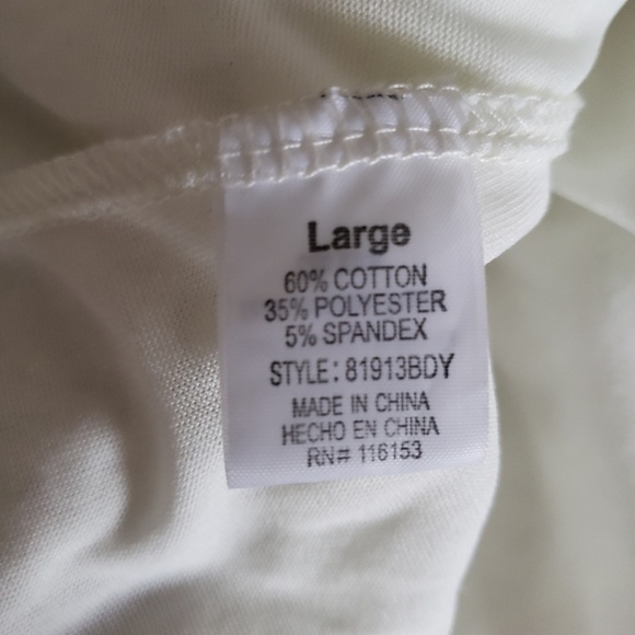 Juniors Summer White Knit Mini Skirt - Picture 8 of 8